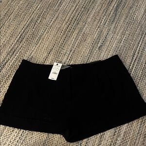Express High Waist Black Shorts